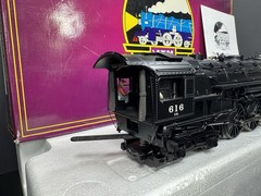 MTH 20-3157-1 Boston & Albany B&A J-1e Hudson steam engine #616 PS 2.0 BCR EX