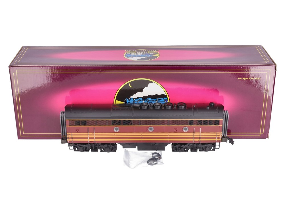 MTH 20-2126-4 O Gauge Boston & Maine F-3 B-Unit Powered Diesel Engine LN/Box