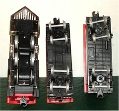 K-LINE (GOLDLOK) – COCA-COLA SANTA TRAIN – O-27 REMOTE CONTROL TRAIN