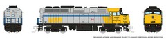 Rapido 580511 GMD F40PH-2D (DCC and Sound) VIA Rail Canada (VIA) #6410 – N Scale