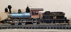 SOUTH PACIFIC COAST #12, 2-6-0. Spectrum 81493. Brass Drive gear installed.