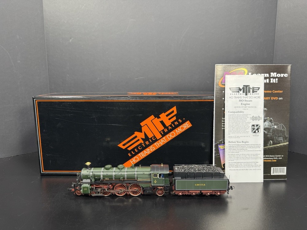 MTH HO 80-3216-5 KBayStsB S 3/6 Express steam engine PS 3E+ LNIB