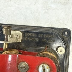 RARE 1940’s SEL Electric Motor 3/1262 No.3 1262 4v 1.5a 3 Pole Bakelite UNTESTED