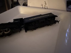 Tyco Chattanooga Steam Engine #638 & Tender HO Scale Untested Made in Hong Kong