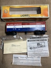 Lionel 6-16740 3428 Animation Lionel Corporation Mail Truck
