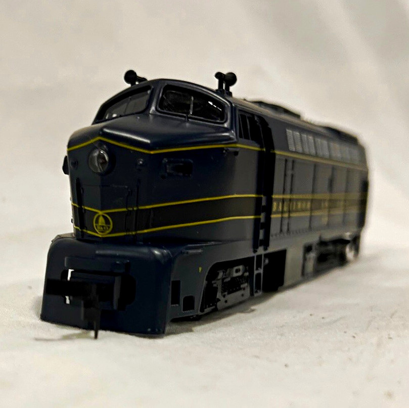E-R Models HO Scale Baldwin RF-16 “Sharknose” Diesel #4210 B&O — Runs Great —Box