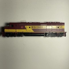 Athearn HO Gauge EMD F45 Wisconsin Central Diesel Locomotive TESTED NEW