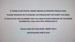 Original Style inserts for Athearn Locomotive, GP30, GP9, SD45, F7A, Hustler etc