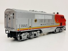 Lionel Postwar Santa Fe F3 AA Diesel Locomotive Set 2343 w/ Box Runs Lights Horn