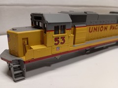 ATHEARN HO SCALE GP50 SHELL ONLY UNION PACIFIC 53
