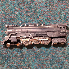 Lionel 2065 O Gauge 3-Rail 2-6-4 Steam Locomotive w/ Tender Black