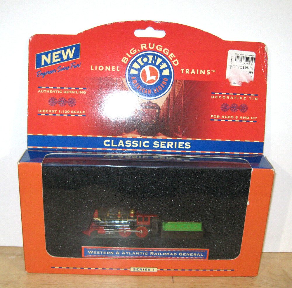 Lionel Classic Series 1:120 w/ Tin Series 1 Western & Atlantic Railroad General