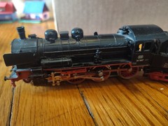 Märklin HO 3098 DB Steam Locomotive BR 38 1807 W/ Tender & Manual Germany