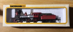 VINTAGE BACHMANN HO SCALE #0671 4-4-0 UNION PACIFIC R.R. JUPITER LOCOMOTIVE RARE
