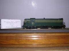 STEWART #4505 C.N.J. Baldwin DS 4-4-1000 Diesel Loco #1206 w/Kadees H.O. 1/87