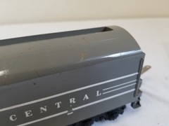 Williams 4001 O Gauge Brass New York Central Dreyfuss Hudson Steam Train Tender