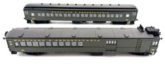 HO Bachmann Spectrum Gas Electric Doodlebug w/ Trailer Coach DCC Maryland/PRR