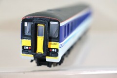 HORNBY RE PAINTED BR REGIONAL RAILWAYS CLASS 153 NON POWERED DMU LOCO 52301 ob