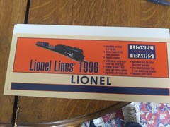 Vintage Lionel Trains Advertising lionel lines 1996 Wall sign Art