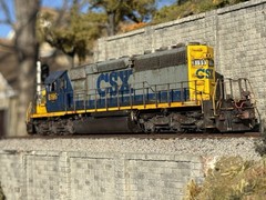 HO ScaleTrains Rivet Counter SD40-2 CSX #8199 Sound/DCC /NIB/weathered