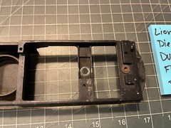 Lionel Train 2032 ERIE Alco DUMMY Diesel Locomotive DIECAST FRAME PART LOT G