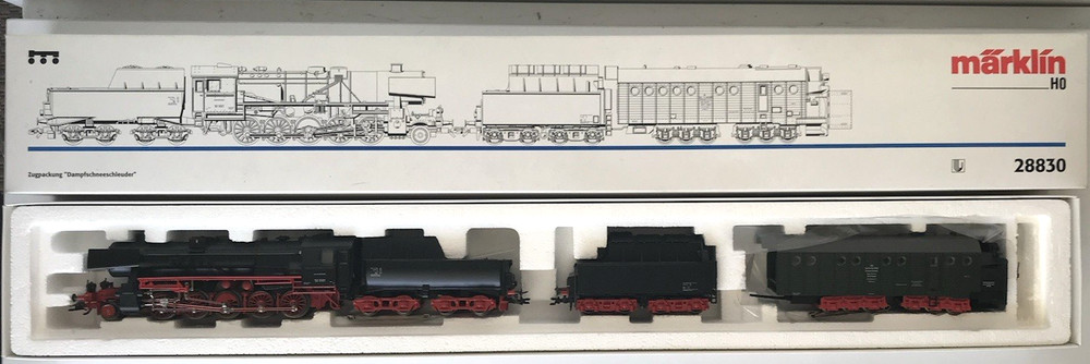 Märklin 28830 Steam Locomotive BR 86 & Snow Plow H0 Digital 1:87 In Box