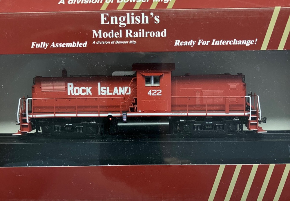 English / Bowser Rock Island C-415 diesel switcher sound/DCC equipped