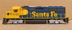 ATHEARN GENESIS 40536 SANTA FE GP50 PHASE II #3849 HO SCALE BENT BACK HAILRAILS