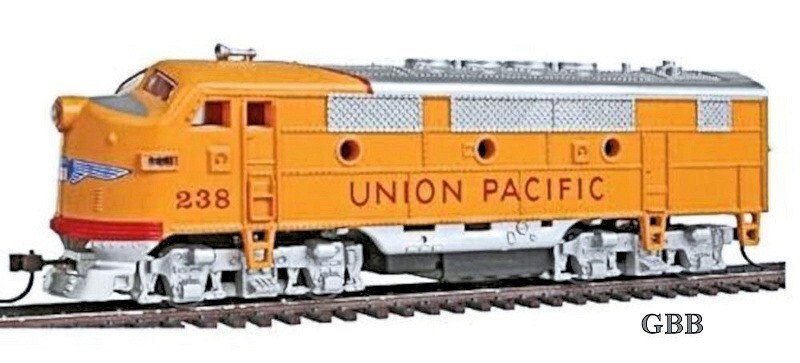 HO 1:87 Scale UNION PACIFIC F2-A Diesel Locomotive Model Power New in Box 96803