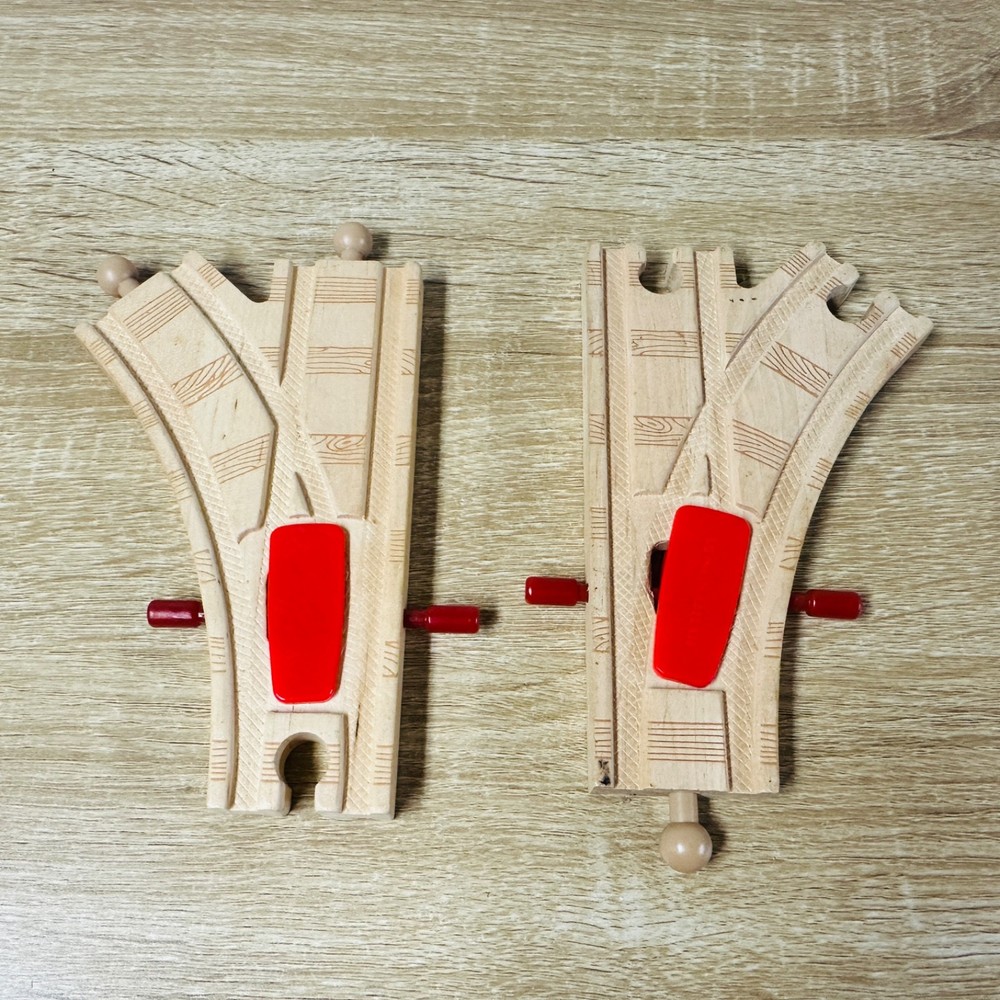 Action Switch Track Long Lot – Thomas the Tank & Friends Wooden Railway Trains