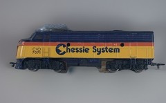 Bachman HO Scale Chessie System Ex. C&O 7071 Engine, Hong Kong Untested