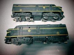Lionel, O Gauge, 2032, Erie Alco AA’s, Master Carton.