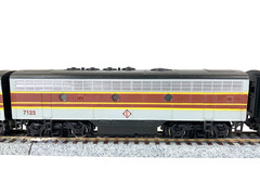 HO Bachmann Plus 11238,11239, 11241 Erie Lackawanna F7ABA set, DC only
