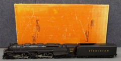 Precision Scale Co 15809-1 O Brass Virginian 2-6-6-6 Steam Loco & Tender #903 2R