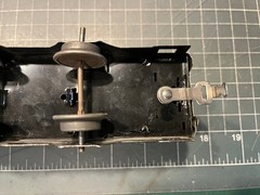 American Flyer O Scale Train PREWAR 1121 BLACK TENDER from BLUE STREAK LINE LotK