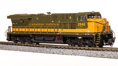 Broadway Limited 7307 N CN GE ES44AC Fantasy Paint Scheme DCC Sound #2846
