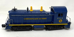 Lionel Postwar 624 C&O Chesapeake & Ohio O Gauge 3-Rail EMD NW-2 Diesel Switcher