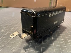 American Flyer O Scale Train PREWAR 1121 BLACK TENDER from BLUE STREAK LINE LotK