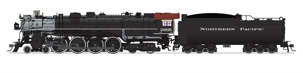 HO NP A-3 4-8-4 pre-1947 #2661 Hybrid