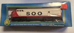AHM HO FM (Fairbanks-Morse) Soo Line 5024 W C-Liner Locomotive in Original Box