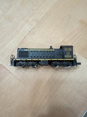 N Scale Arnold Diesel Switcher Locomotive Canadian Pacific #8116 Runs