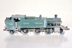 WILLS FINECAST KIT BUILT REPAIR GWR 2-6-2 CLASS 8100 PRAIRIE TANK LOCO PORTESCAP