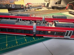 SET Piko 59500 HO Scale Piko electric railcar series 442, db, ag DC runs nicely.