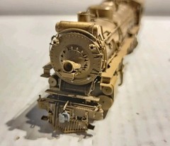 PFM United Scale Models HO Scale Western Pacific 2-8-2 MIKADO Steam Locomotive
