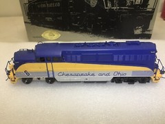 Life-Like Proto 2000 HO EMD BL2 Chesapeake and Ohio C&O #1845