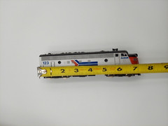 HO Scale Atlas #7044 FP7 Powered Diesel Engine Locomotive Amtrak #123