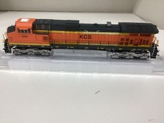 Athearn Genesis #G31670 HO scale “KCS” Dash9-44CW with DCC & SOUND Rd.#4404