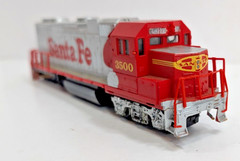 LOT–HO SP #4846 Locomotive, Sante Fe 3500 Locomotive(PARTS), New Tunnel Portal