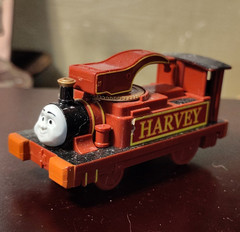 Thomas & Friends Harvey Steam Locomotive OO Gauge Analog DC Red Black Yellow