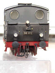 Fleischmann H0 Steam Locomotive Br 98 812 DB Ep3/6 Museum Uef , Weinert Pcs Aged